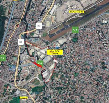 C5 Ext., Parañaque Lot for Lease | 12,800 sqm
