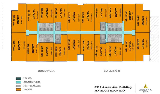 8912 Asean Ave. (East Tower) – 14th Floor with Penthouse Office for Lease | 2,800 sqm