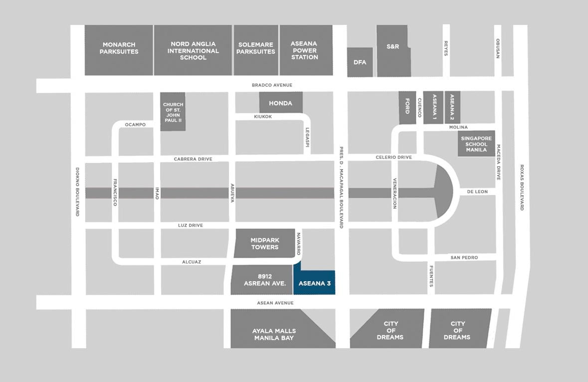 Aseana Three – 14th Floor · 1405 Office for Lease | 315 sqm