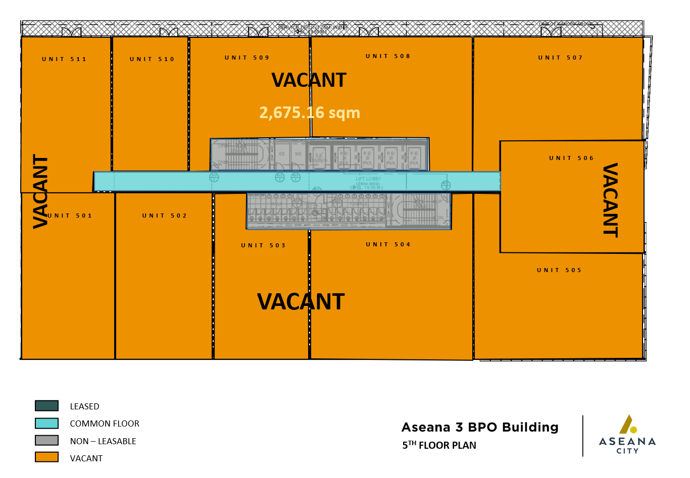 Aseana Three – 5th Floor Office for Lease | 2,675 sqm