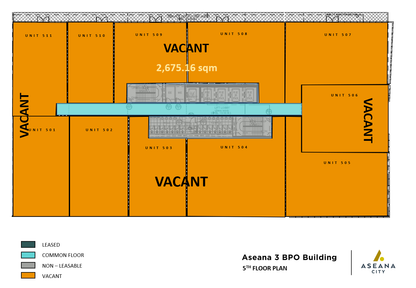 Aseana Three – 5th Floor Office for Lease | 2,675 sqm