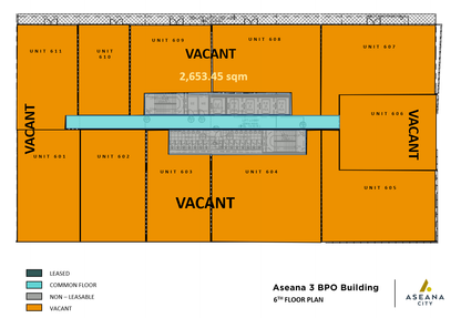 Aseana Three – 6th Floor Office for Lease | 2,653 sqm