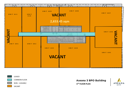 Aseana Three – 6th Floor Office for Lease | 2,653 sqm