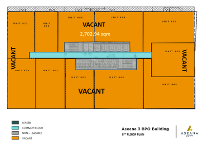 Aseana Three – 8th Floor Office for Lease | 2,703 sqm