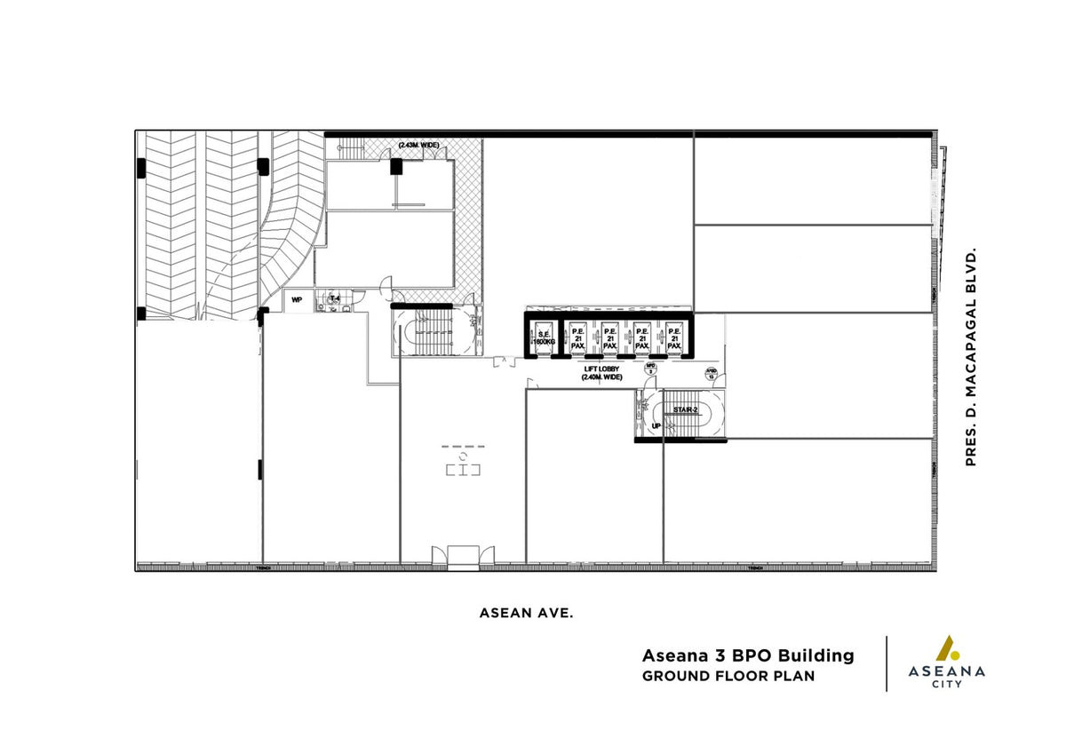 Aseana Three, Paranaque – Unit 1408 Office for Lease | 236 sqm