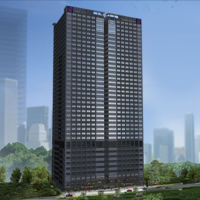 Cyberscape Gamma – 9th · Unit B Office for Lease | 389 sqm